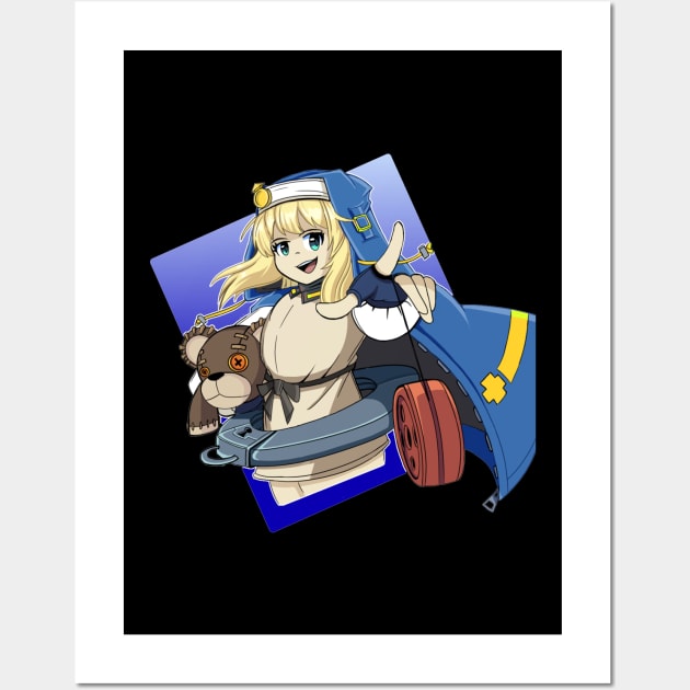 Bridget Guilty Gear Wall Art by abdul rahim